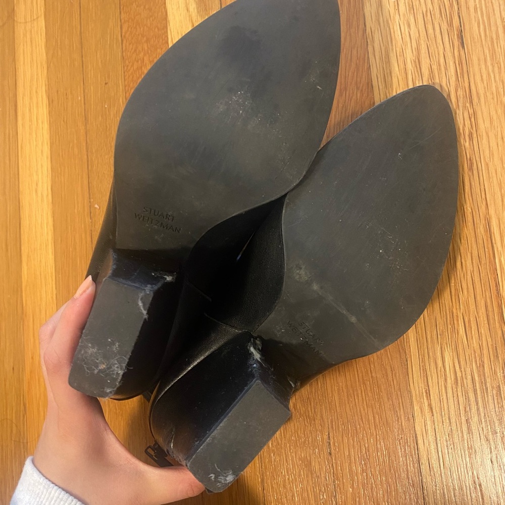 Stuart Weitzmen Pointy Toe Ankle Booties - image 3